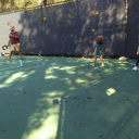 More pickle ball fun--kids too!