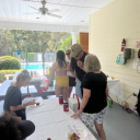 Pictures from 9/30 end of summer picnic.  Perfect weather, food, pickleball, pool, and kids games.  Introduced to 2 new families.  Steve and Shelly we missed you.  Was looking forward to meeting you.